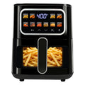 Miraston'S 5QT Digital Air Fryer Features a Viewing Window, 10 Convenient One-Touch Presets for Both Fresh And Frozen Foods, a Dishwasher-Safe Nonstick Basket, And a Compact Design Suitable for Meals for 3 to 4 People, All in Black