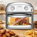 Multifunctional Air Fryer Oven with 4 Preset Modes, 1500W Fast Heating, 360° Hot Air Circulation, Easy Control & Cleaning, Complete Accessories for Healthy Home Cooking